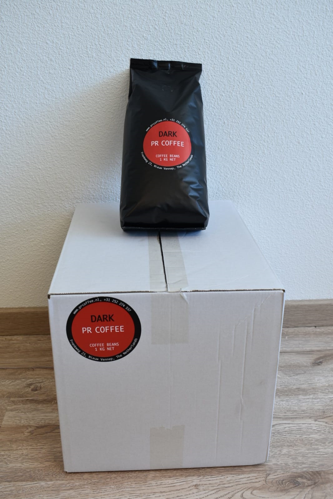 Doos PR Coffee - Bonen - Dark